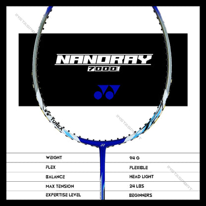 YONEX Nanoray 7000I Badminton Racket - InstaSport