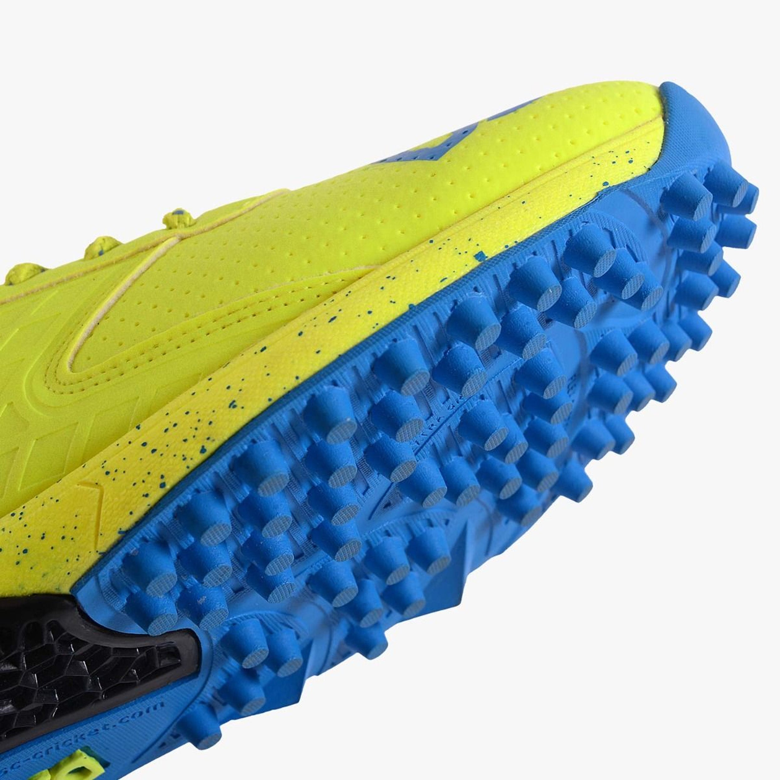 DSC Jaffa 22 Cricket Spike Shoes - Yellow - InstaSport