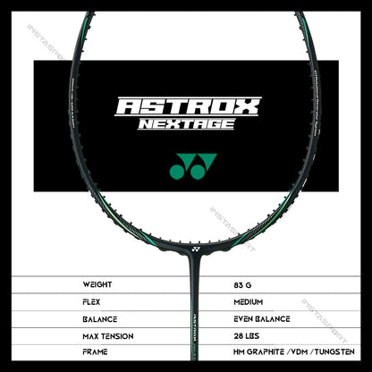 YONEX Astrox Nextage Badminton Racket - InstaSport