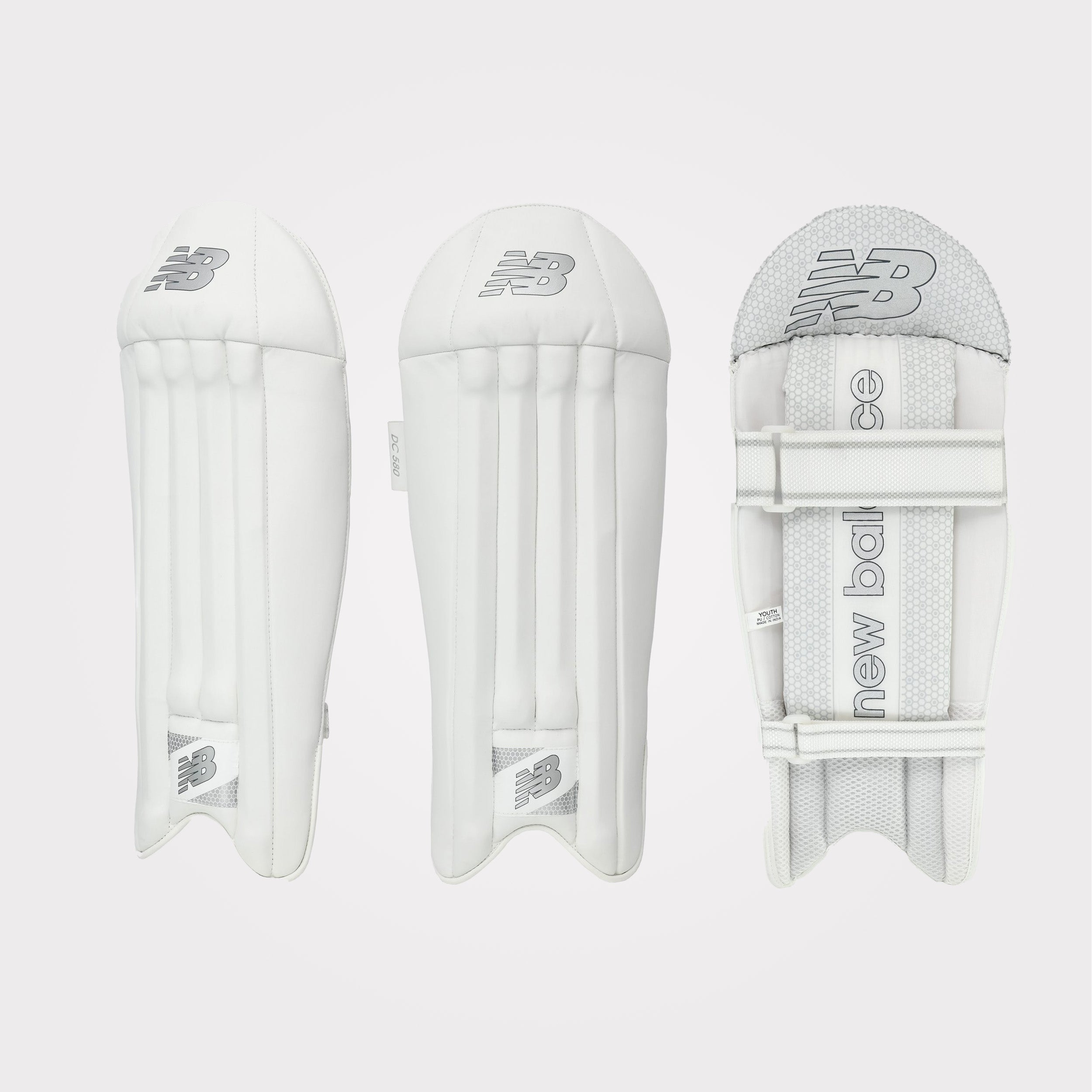 New Balance DC 580 Cricket Wicketkeeping Pads - InstaSport