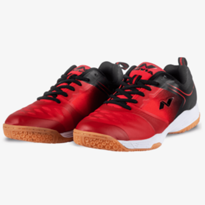 Nivia Hy-Court 2.0 Badminton Shoes (Red)
