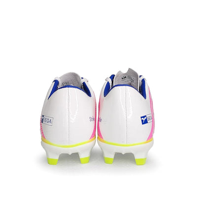 Sega Strike Football Shoes (White/Pink) - InstaSport