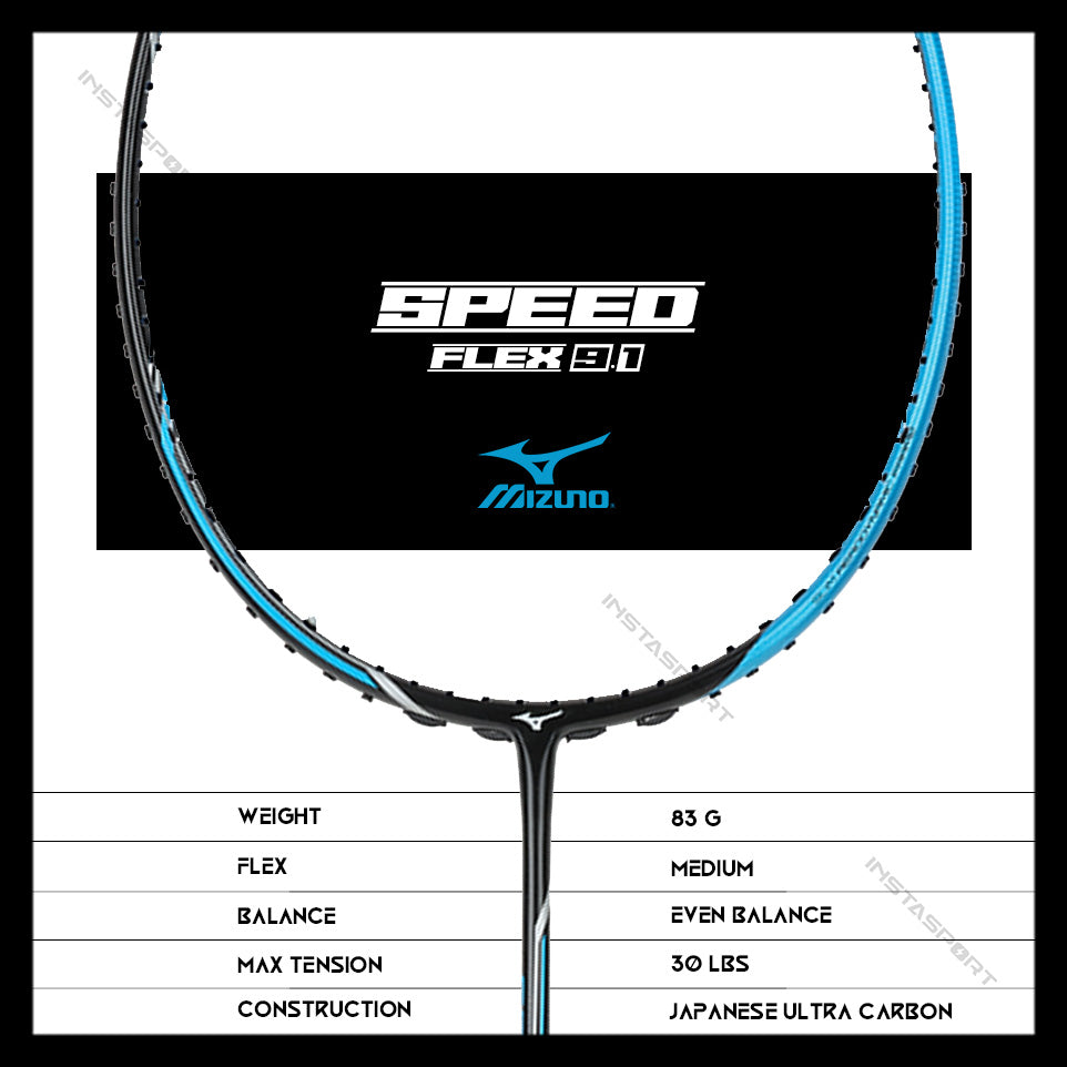 Mizuno Speed Flex 9.1 Badminton Racket - InstaSport