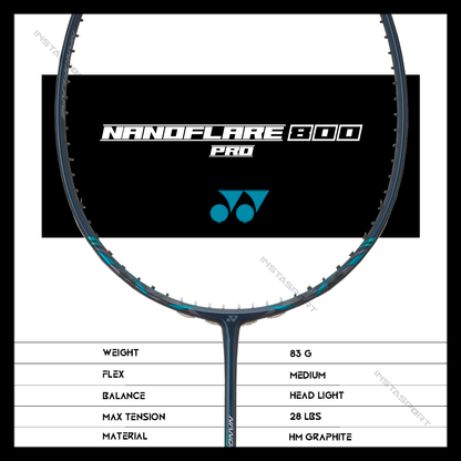 Yonex Nanoflare 800 Pro Badminton Racket - InstaSport