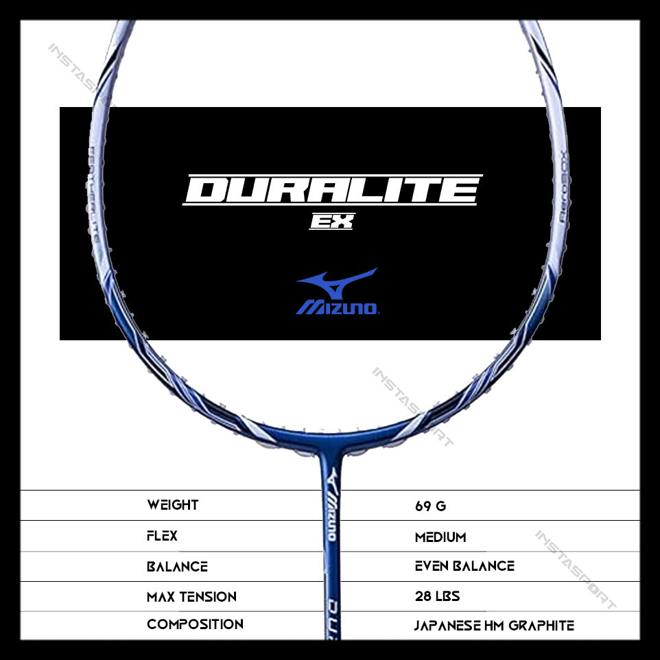 Mizuno Duralite EX Badminton Racket - InstaSport