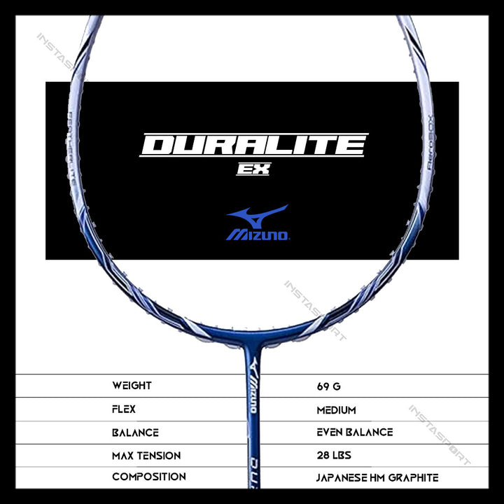 Mizuno Duralite EX Badminton Racket - InstaSport