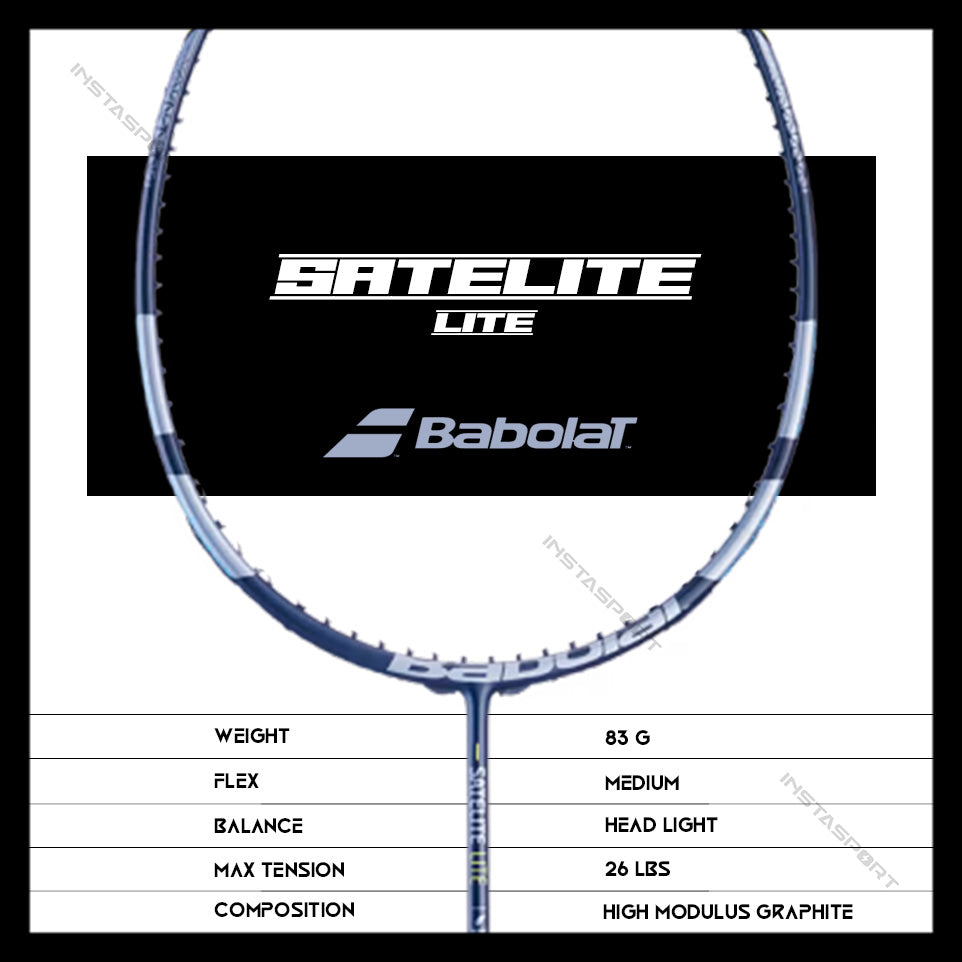Babolat Satelite Lite Badminton Racket (Strung) - InstaSport