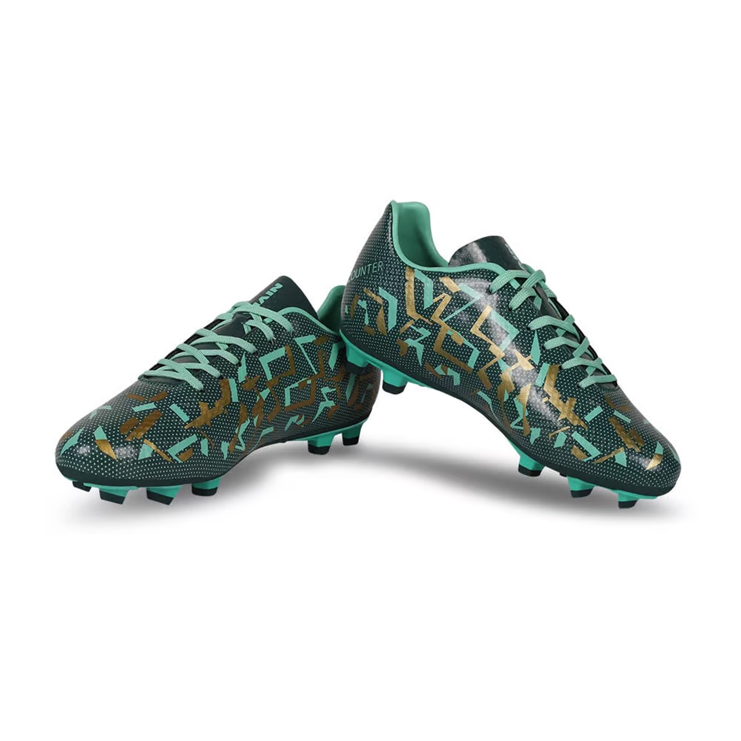 Nivia Encounter 10.0 Football Stud - Green - InstaSport