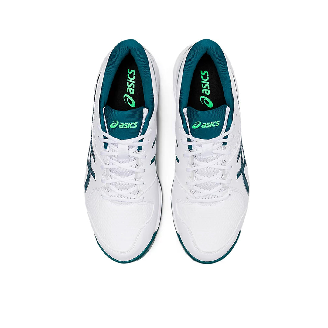 Asics Gel Peake 2 Men's Cricket Shoes (White/Velvet Pine)