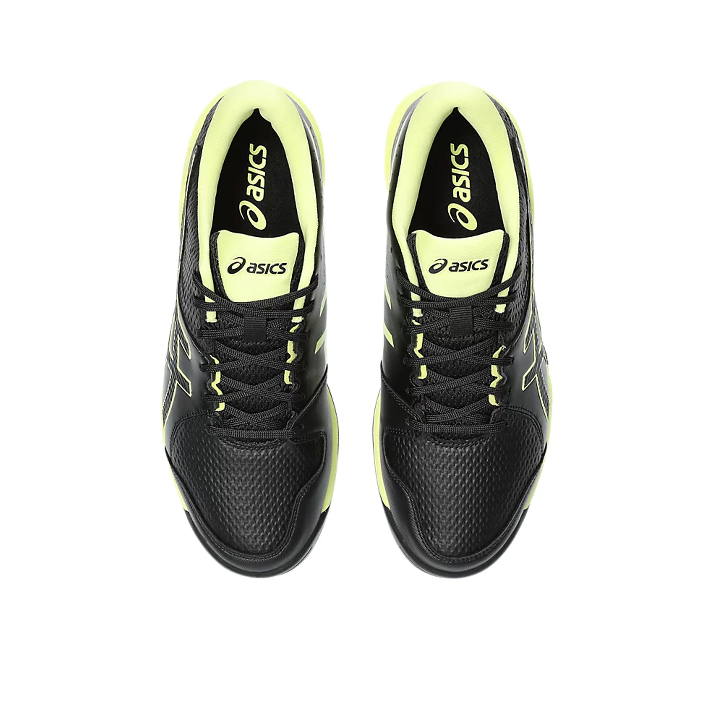 Asics Gel Peake 2 Men's Cricket Shoes (Black/Glow Yellow) - InstaSport