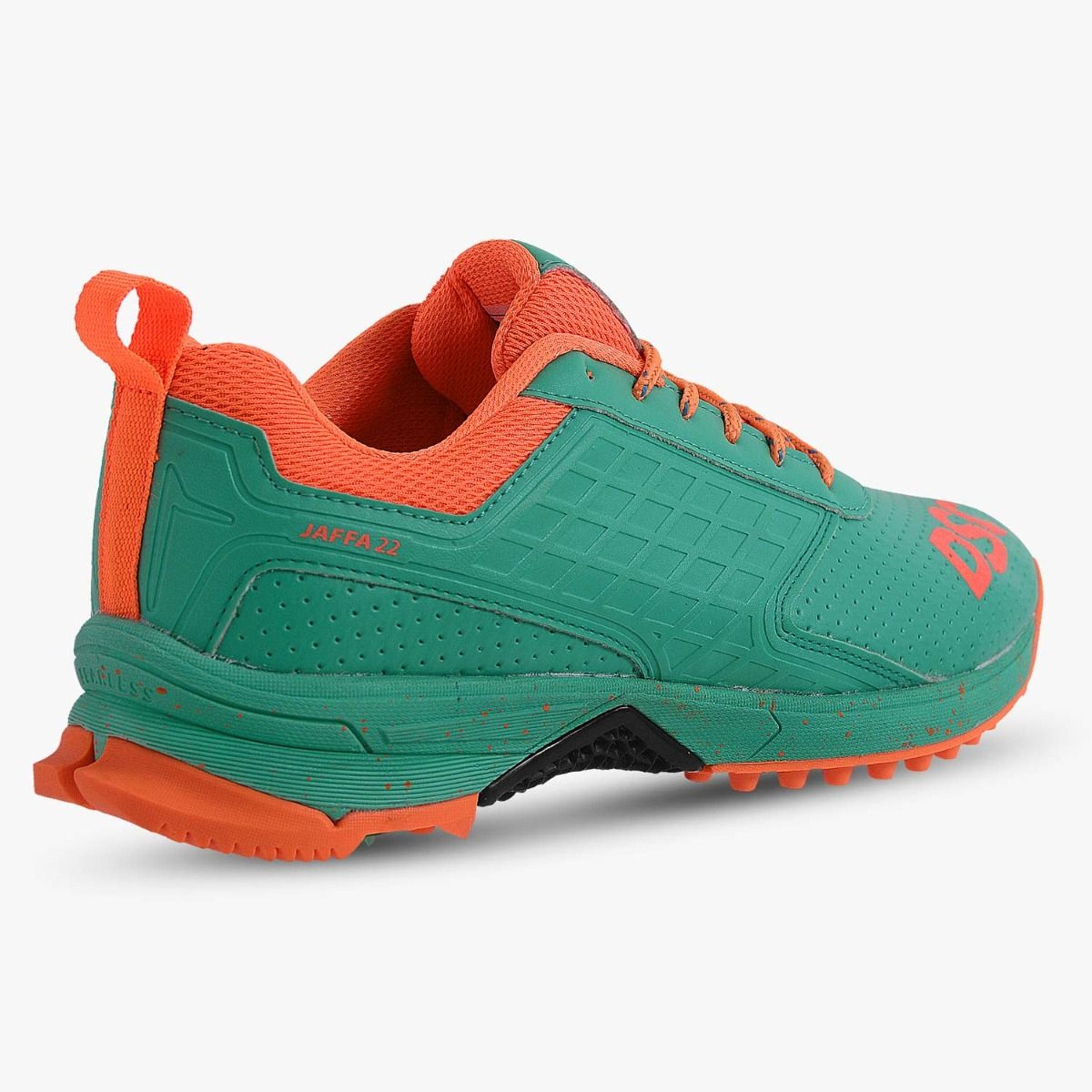 DSC Jaffa 22 Cricket Spike Shoes - Green - InstaSport