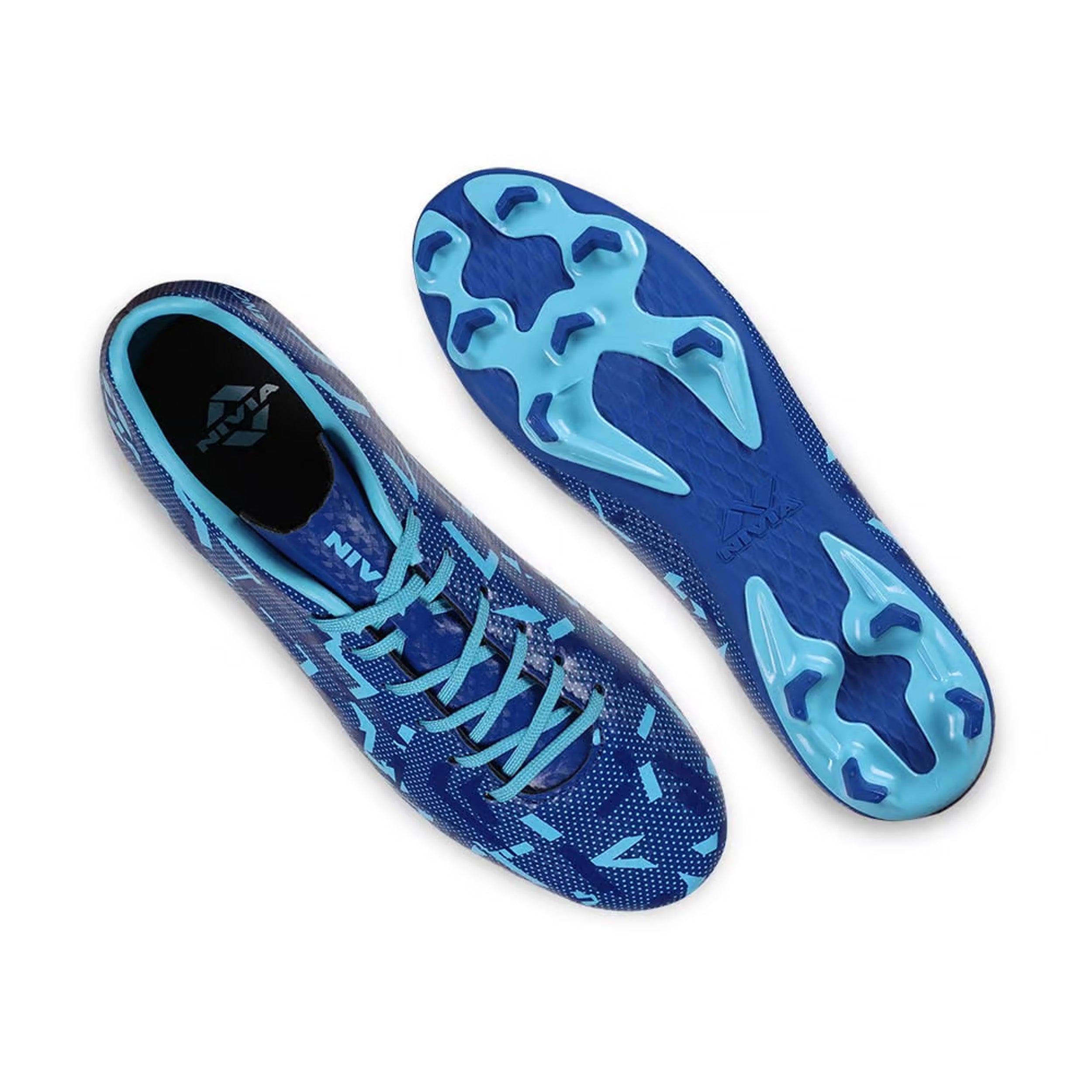 Nivia Encounter 10.0 Football Stud - Blue - InstaSport