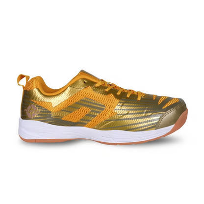 Nivia Super Court 2.0 Badminton Shoes for Men (Golden) - InstaSport