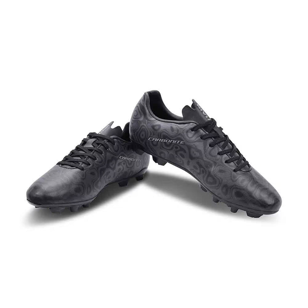 Nivia Carbonite 5.0 Football Stud - Black - InstaSport