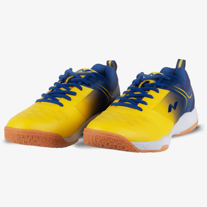 Nivia Hy-Court 2.0 Badminton Shoes (Yellow) - InstaSport