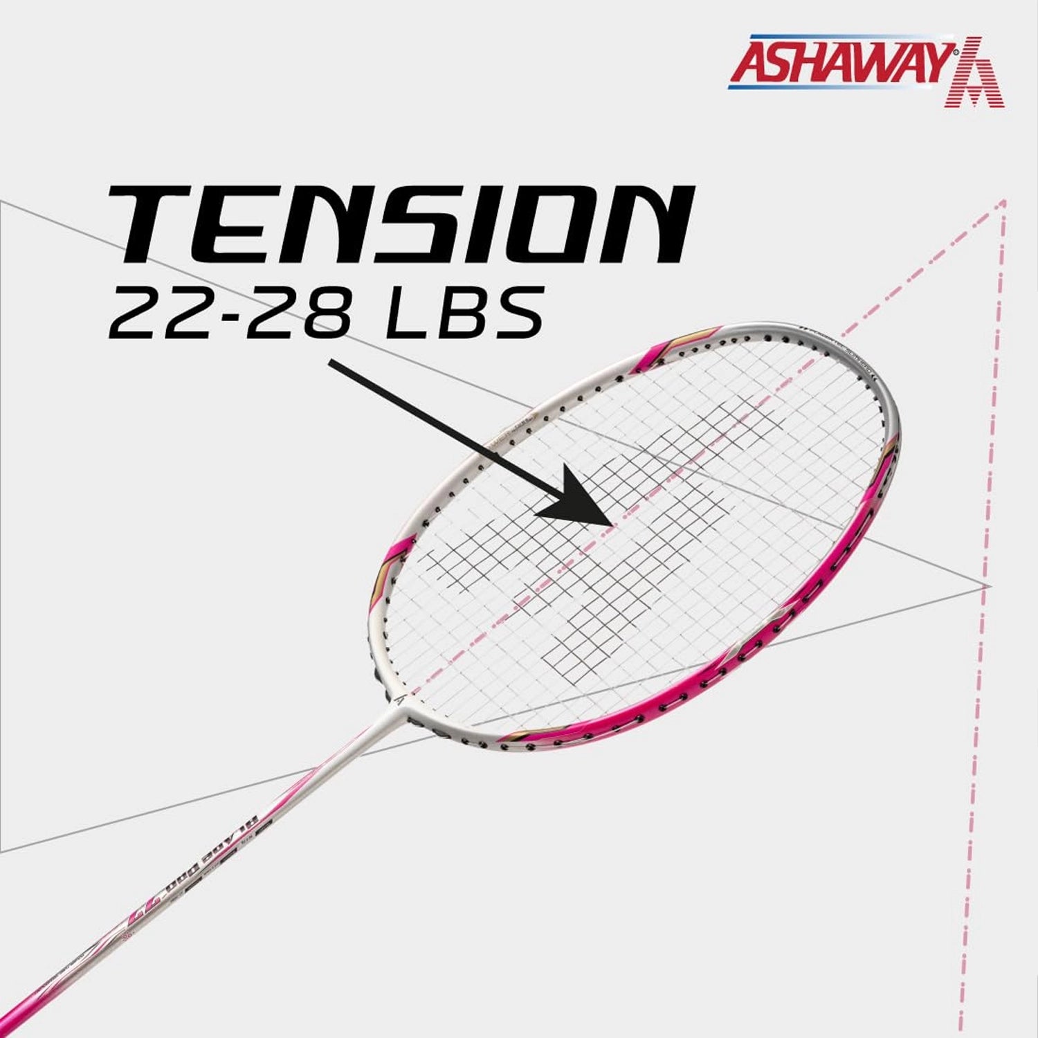 Ashaway_BLADEPRO_77_BadmintonRacket_Temsion_Instasport