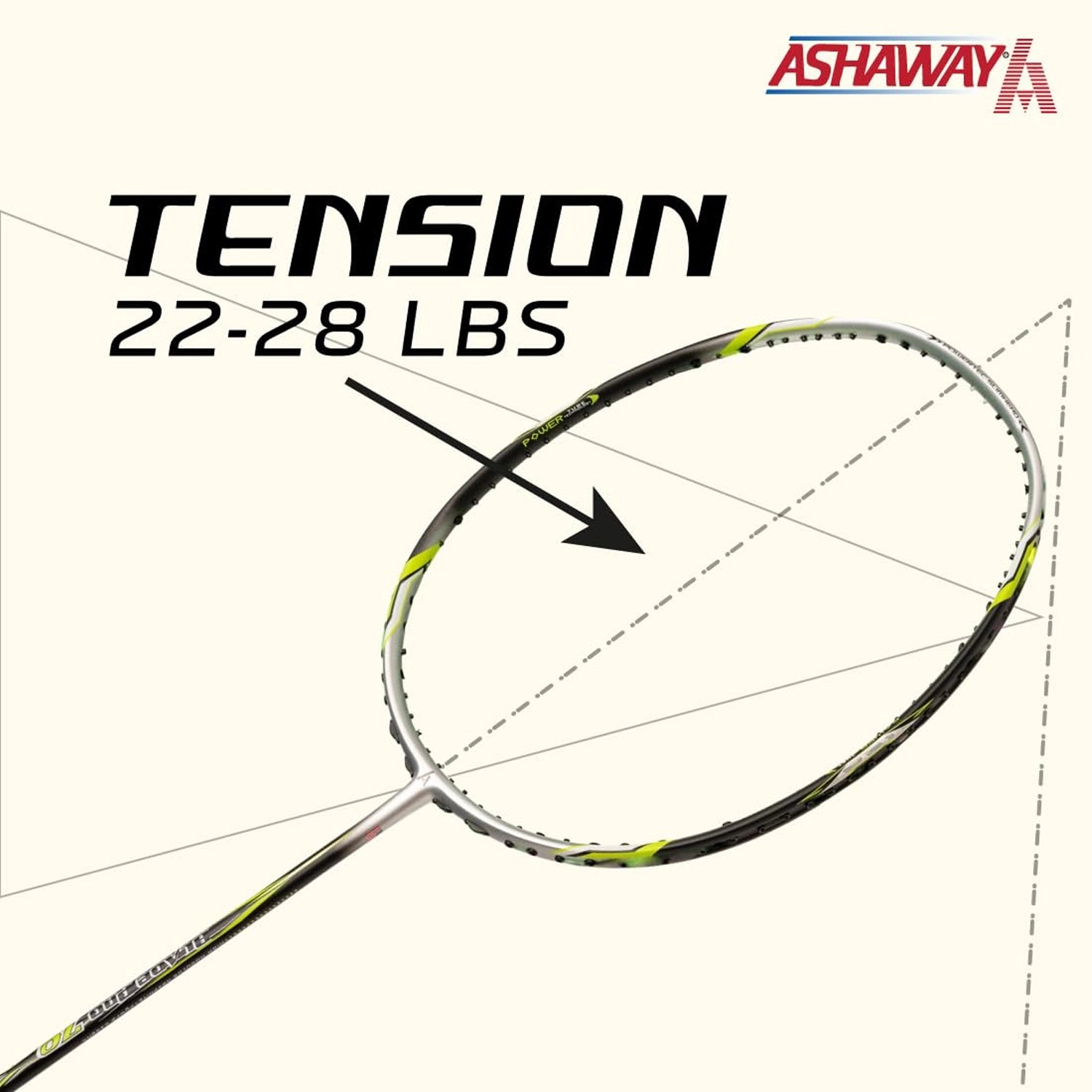 Ashaway_BLADE_PRO70_BadmintonRacket_Tension_Instasport