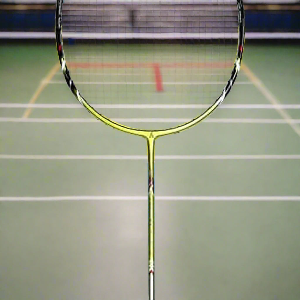 Ashaway_POWERFLASH_GREEN_BadmintonRacket_Throat_Instasport
