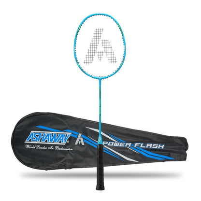 Ashaway_POWER_FLASH_BLUE_BadmintonRacket_Bag_Instasport