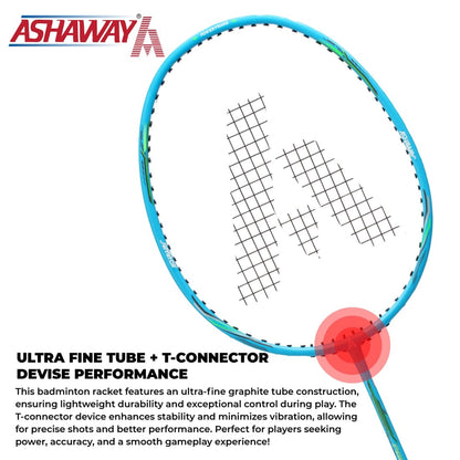 Ashaway_POWER_FLASH_BLUE_BadmintonRacket_Head_Instasport