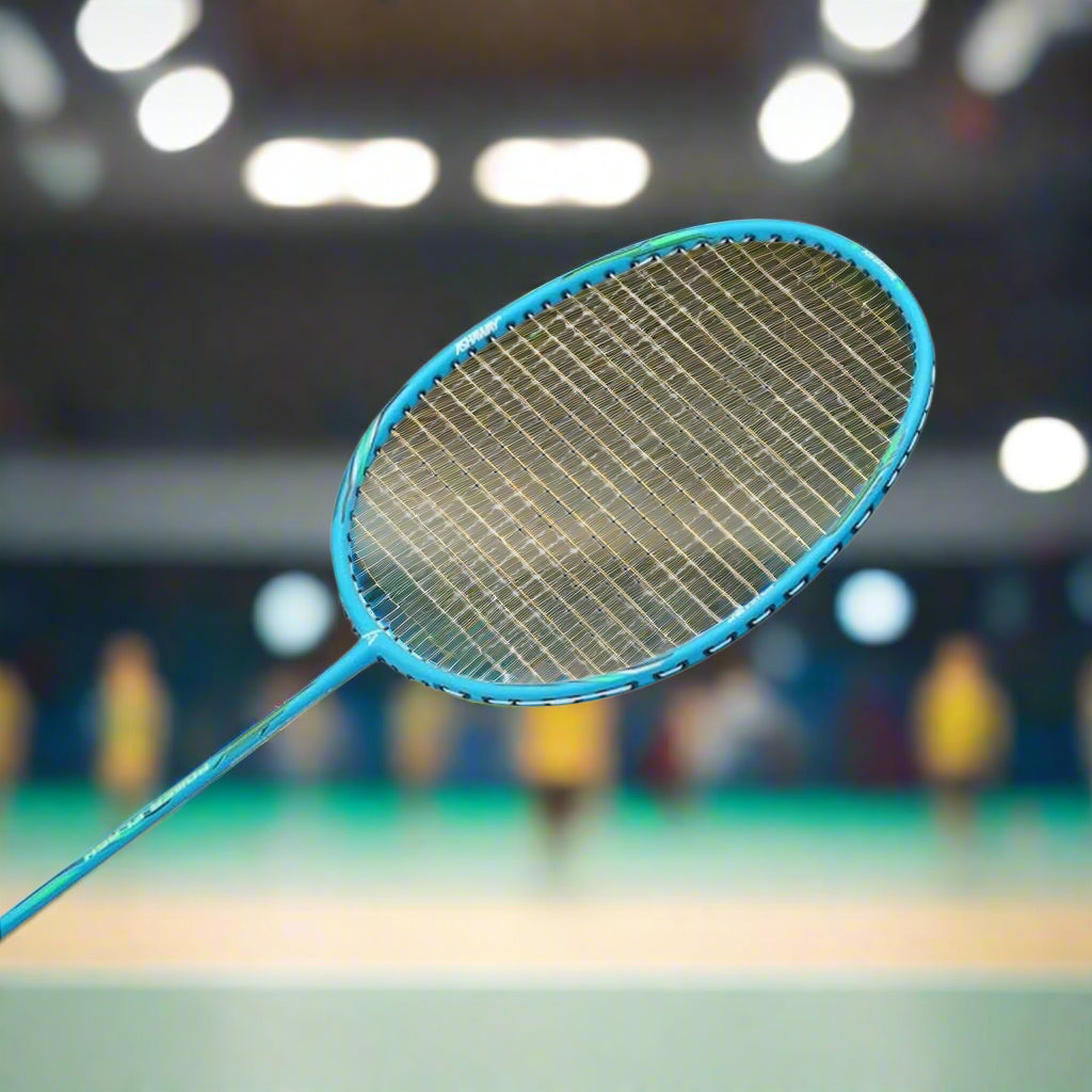 Ashaway_POWER_FLASH_BLUE_BadmintonRacket_Side_Instasport