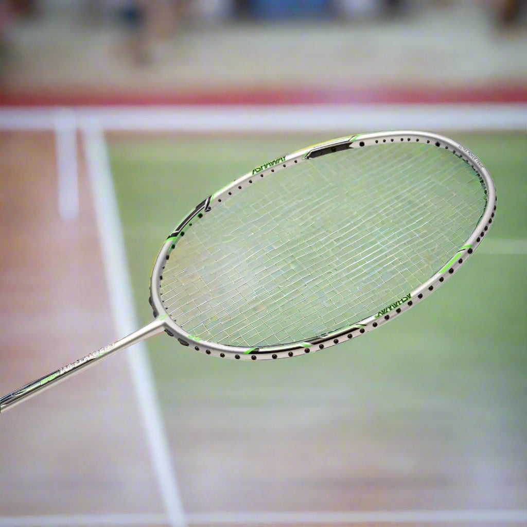 Ashaway_QUANTUM5_35lbs_NEW_BadmintonRacket_Head_Instasport