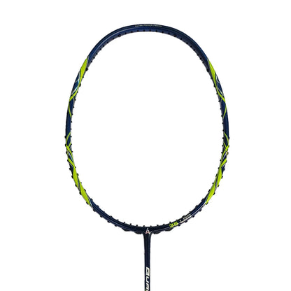 Ashaway_QUANTUM9_35lbs_NEW_BadmintonRacket_Headfront_Instasport