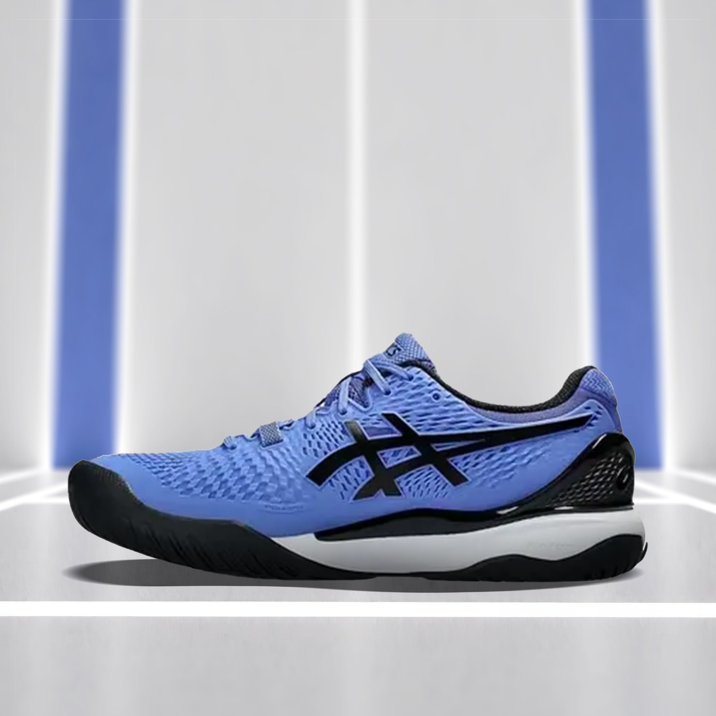 Asics Gel Resolution 9 Tennis Shoes (Sapphire)