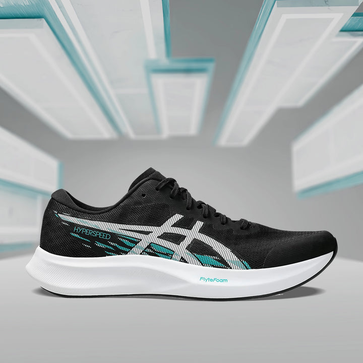 Asics Hyper Speed 4 Men's Running Shoes - Black/White