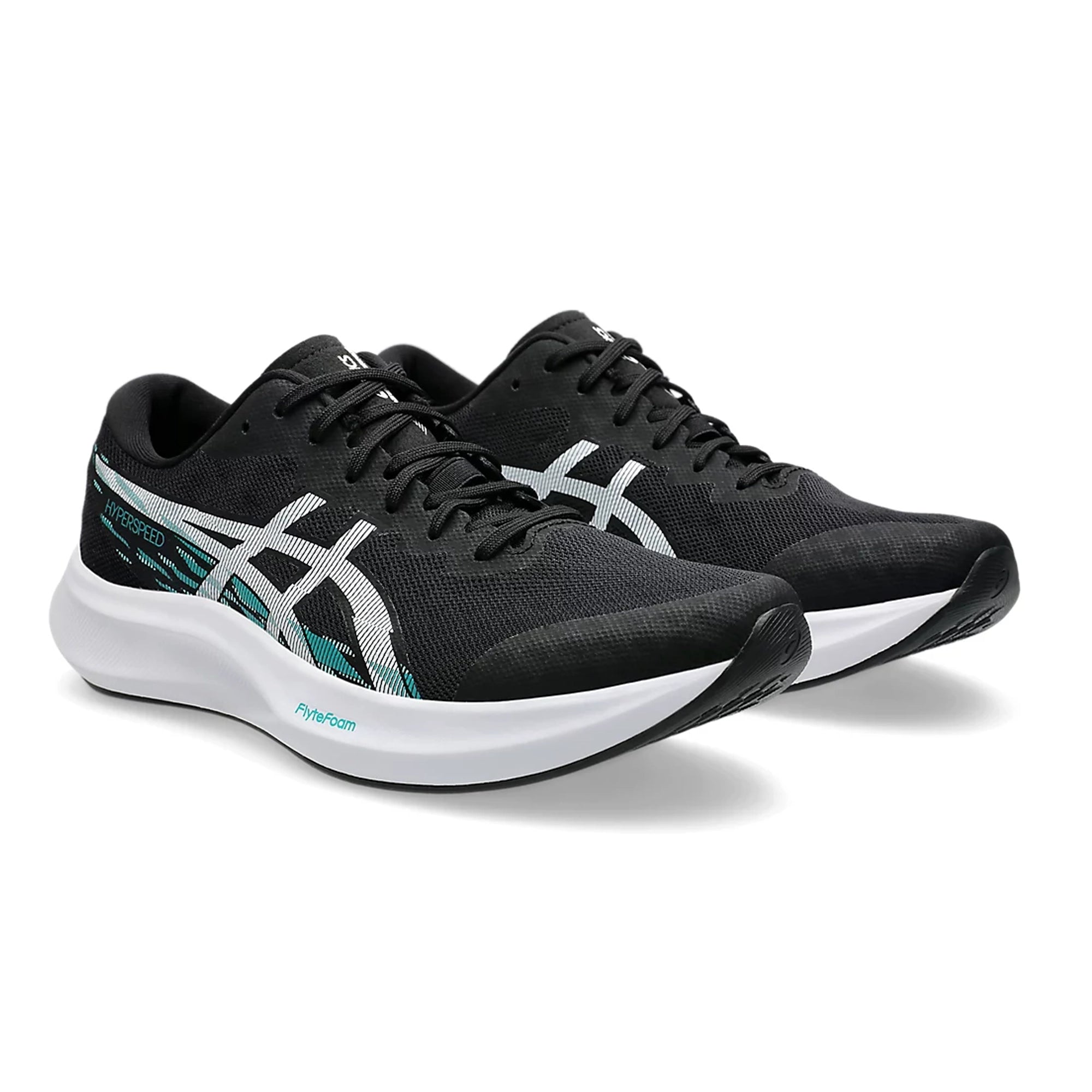 Asics Hyper Speed 4 Men's Running Shoes - Black/White