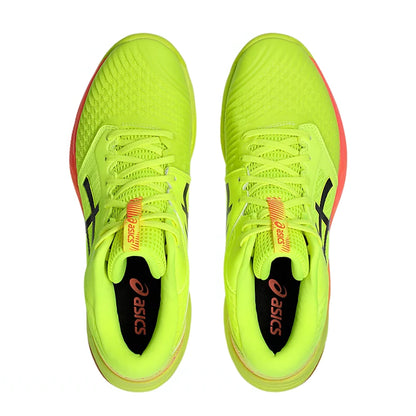 Asics Netburner Ballistic FF MT 3 Paris Men's Volleyball Shoes - Safety-Yellow/Black