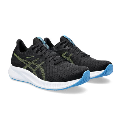 Asics Patriot 13 Men's Running Shoes - Black/Electric Lime