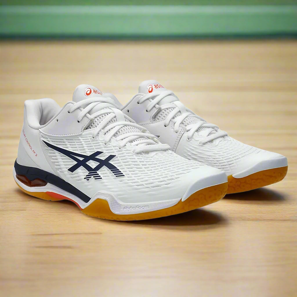 Asics_Court_Control_FF_3_BadmintonShoes_WhiteIndigo_Fog_Fullview_Instasport