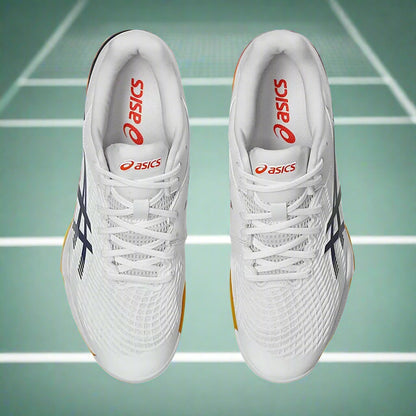 Asics_Court_Control_FF_3_BadmintonShoes_WhiteIndigo_Fog_Topview_Instasport