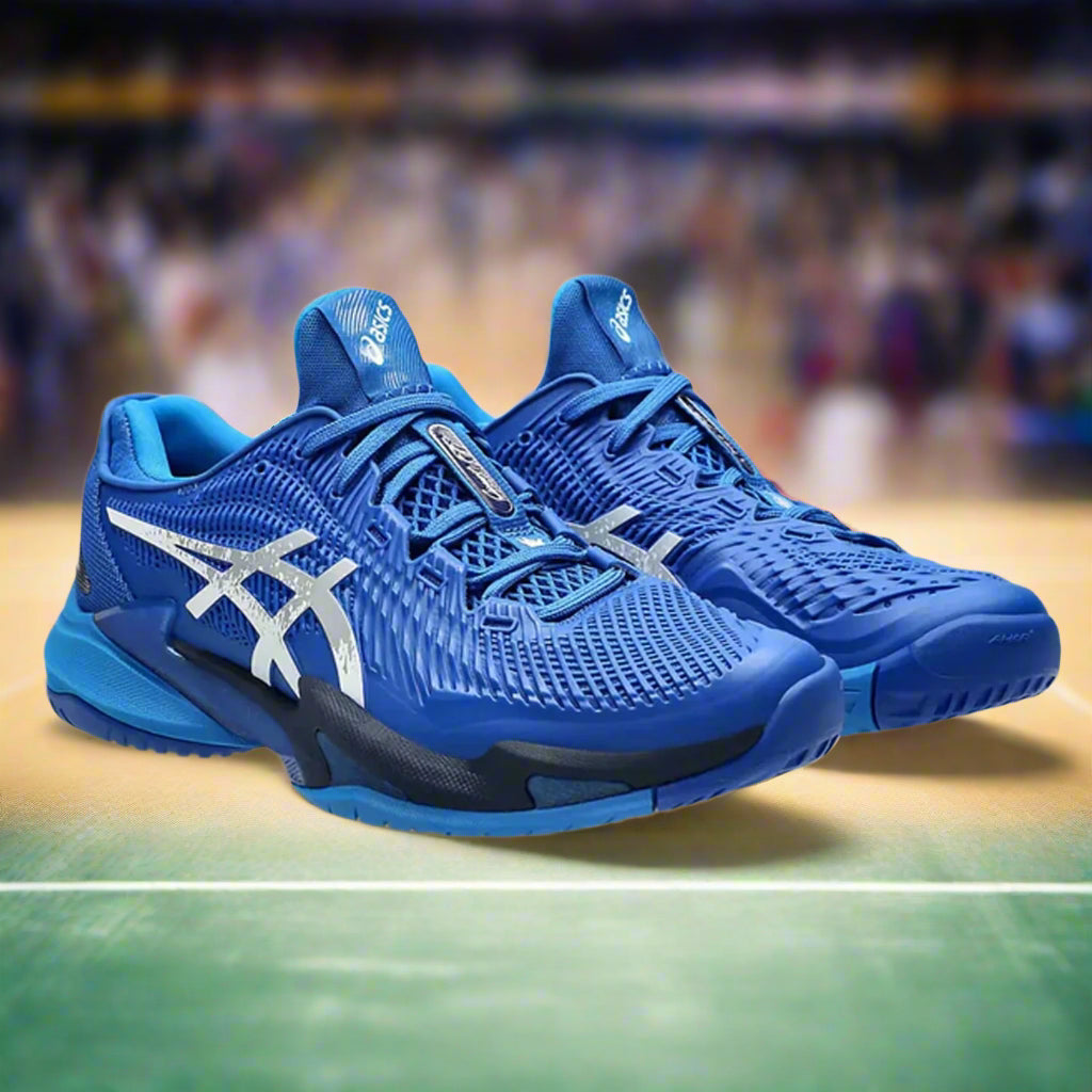 Asics_Court_FF3_Novak_TennisShoes_TunaBlue_PureSilver_Front_Instasport