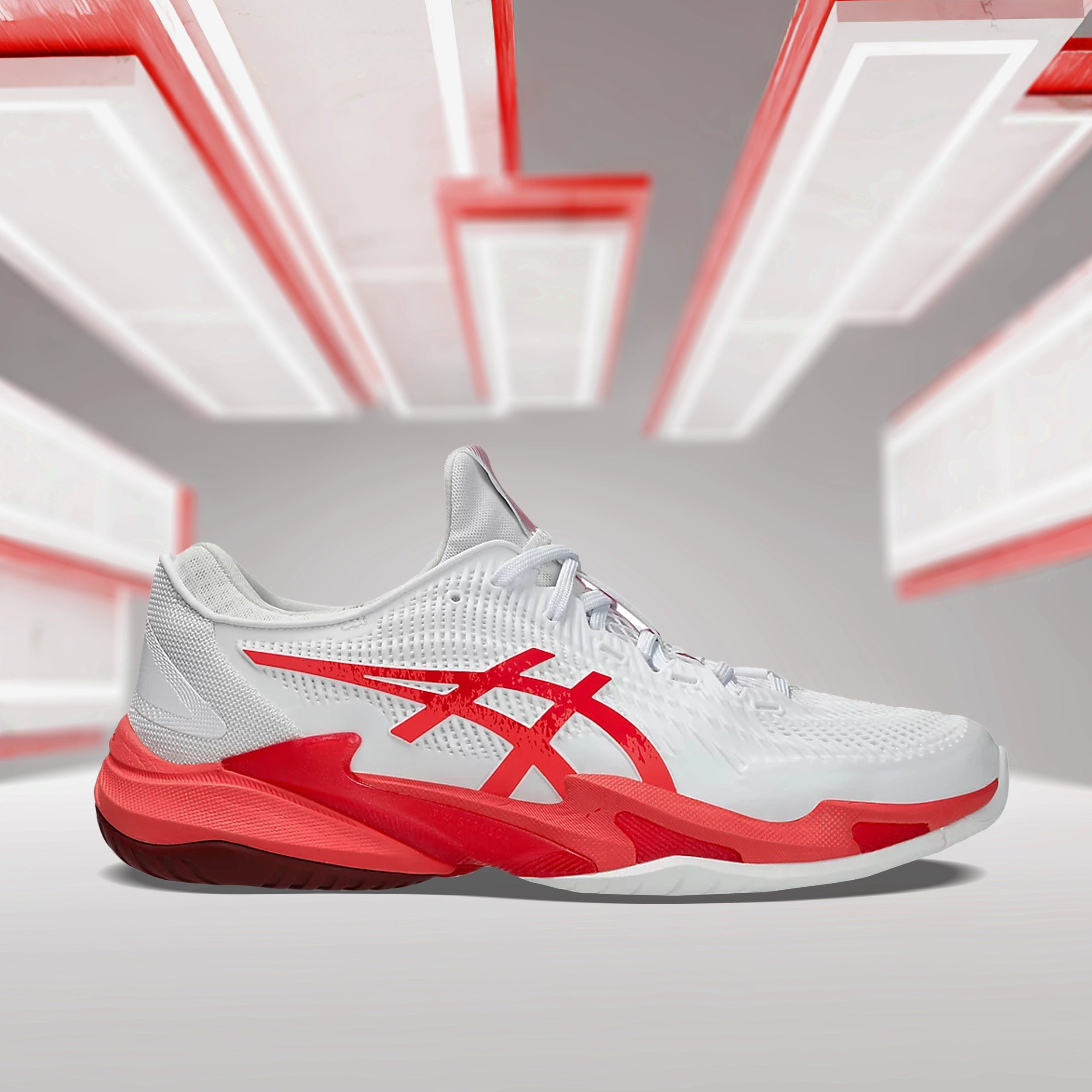 Asics_Court_FF3_Novak_TennisShoes_White_ElectricRed_Instasport