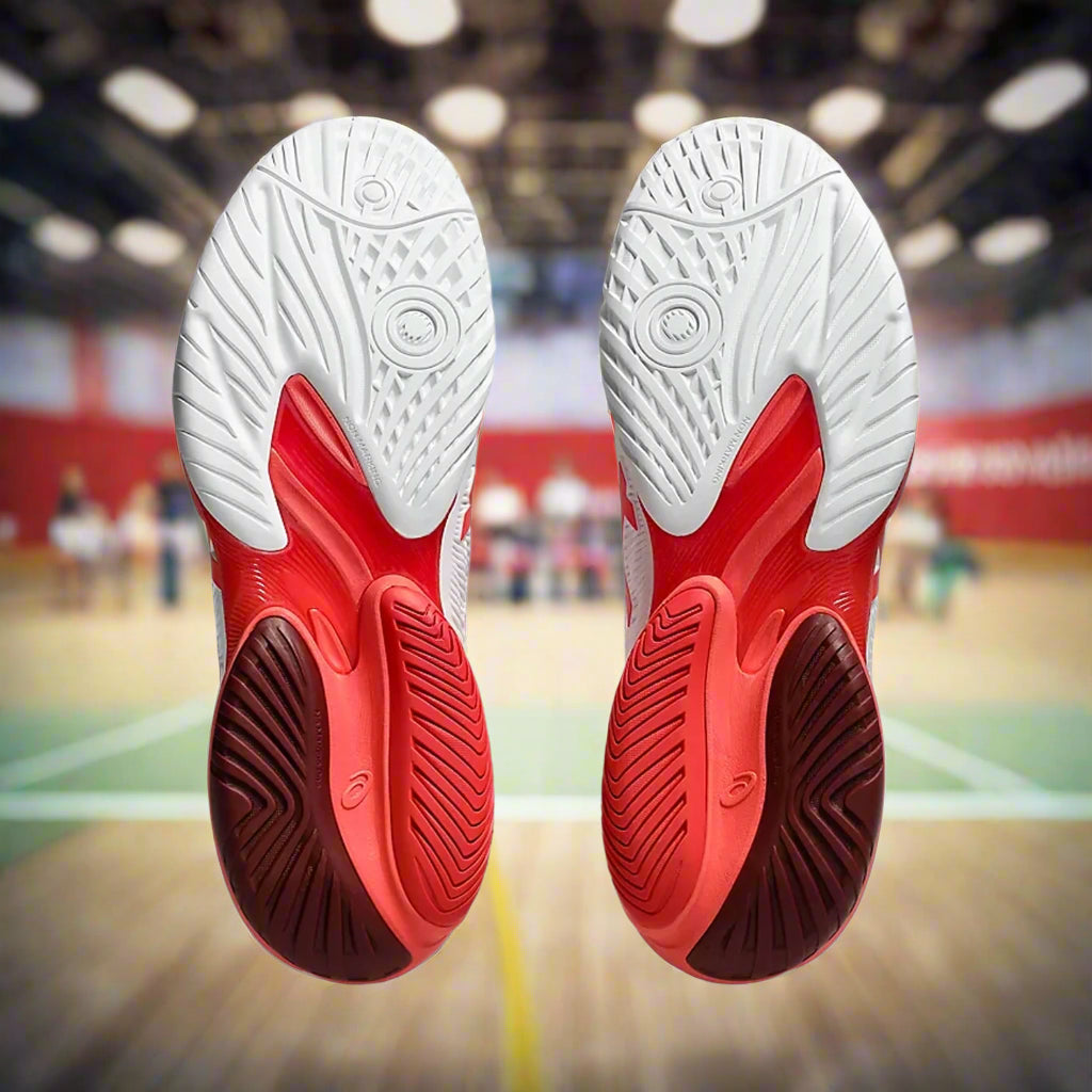 Asics_Court_FF3_Novak_TennisShoes_White_ElectricRed_Sole_Instasport