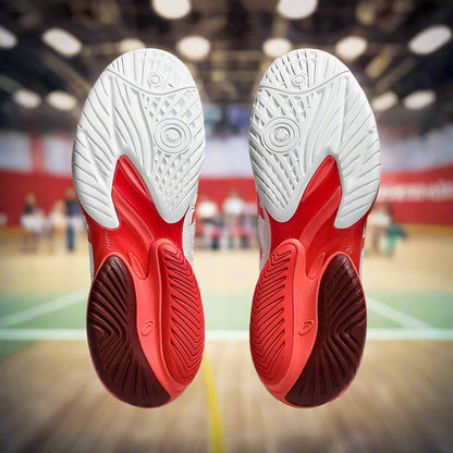Asics_Court_FF3_Novak_TennisShoes_White_ElectricRed_Sole_Instasport