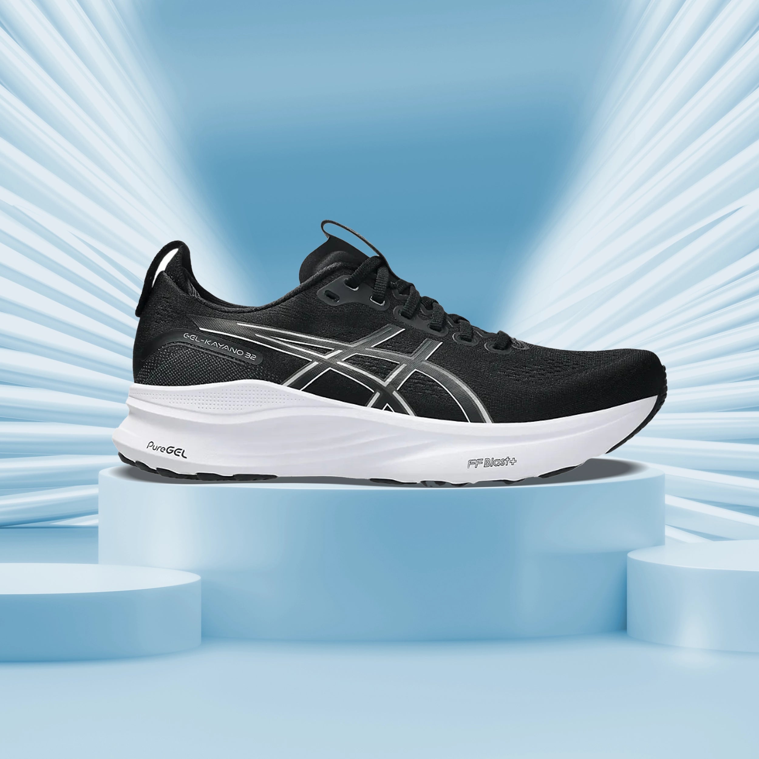 Asics_Gel_Kayano_32_Black_White_MainCover_InstaSport