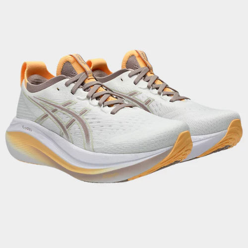 Asics_Gel_Nimbus_27_White_Fawn_Running_Shoes_Side_InstaSport