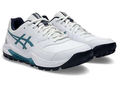 Asics_Gel_Peake_2_Cricket_Shoes_White_Blue_Full_InstaSport