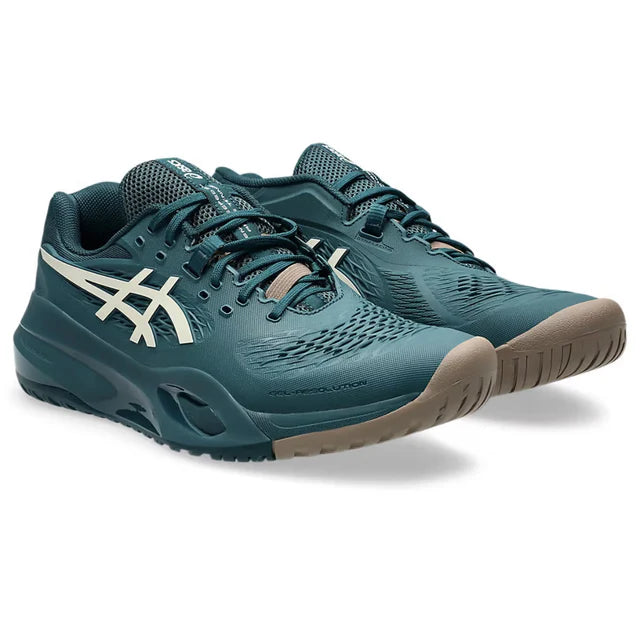 Asics_Gel_Resolution_X_Tennis_Shoes_Saxon_Green_Cross_InstaSport
