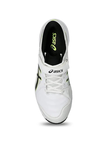 Asics_Speed_Menace_FF_Cricket_Shoes_White_Black_LaceUp_InstaSport