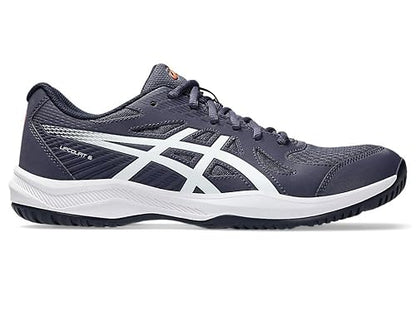 Asics_Upcourt6_Badminton_Shoes_Indigo_Fog_White_Main_InstaSport