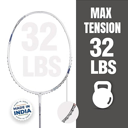 Yonex Astrox Attack 9 Badminton Racket - Pearl White - InstaSport