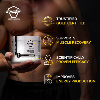 Avvatar_Micronized_Creatine_Monohydrate_Powder_Trusted_InstaSport
