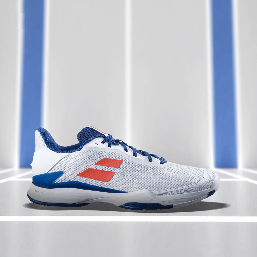 Babolat Jet Tere All Court Men's Tennis Shoe (White/Estate Blue)