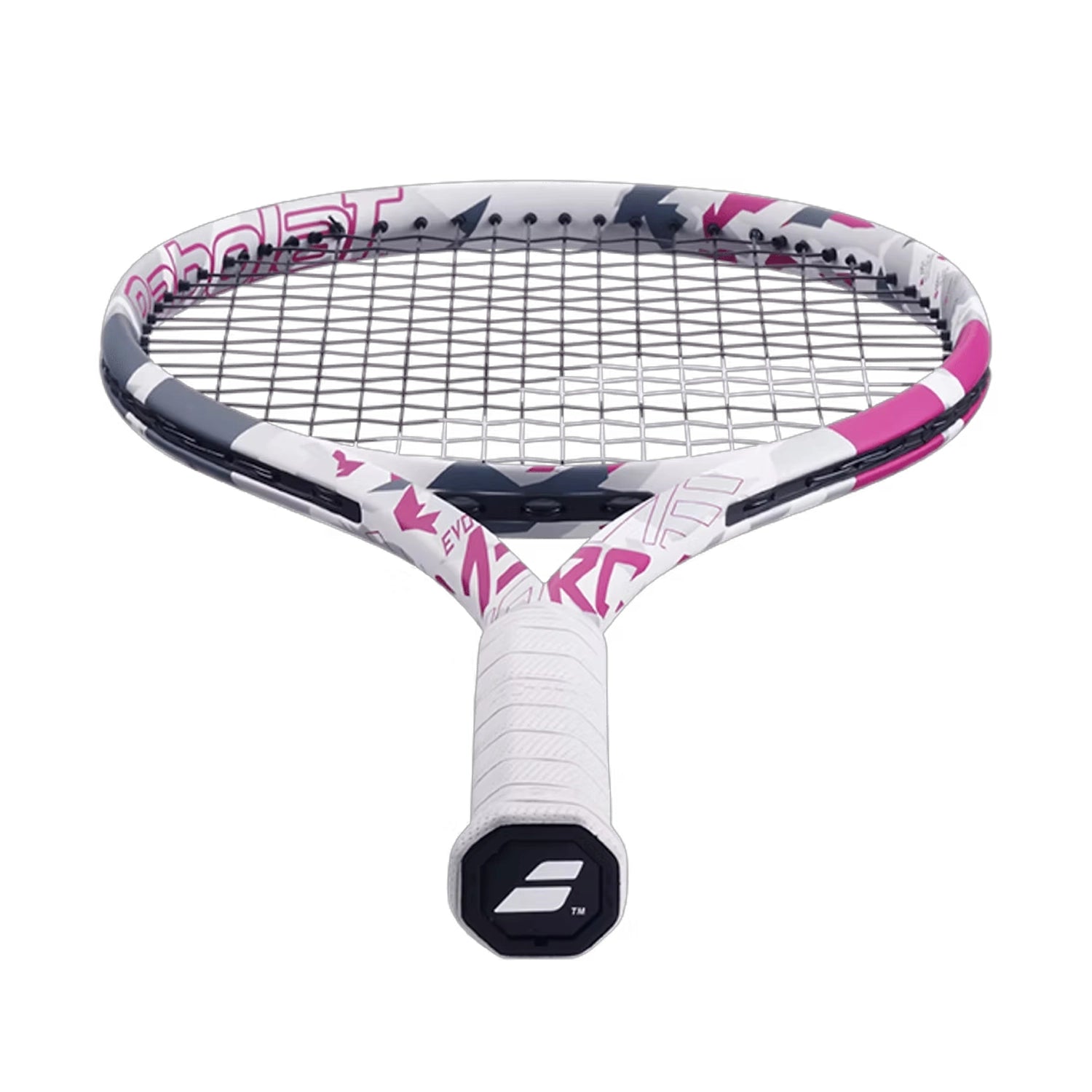 Babolat_EVO_Aero_Pink_Tennis_Racquet_Side_Bottom_Instasport