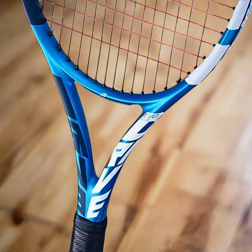 Babolat_EVO_Drive_115_Strung_Tennis_Racquet_Throat_Instasport