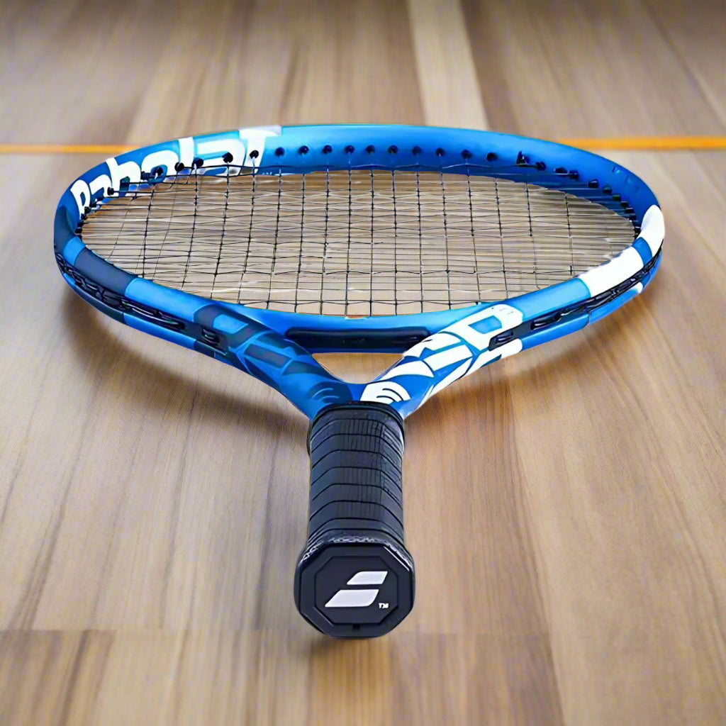 Babolat_EVO_Drive_115_Strung_Tennis_Racquet_Topview_Instasport